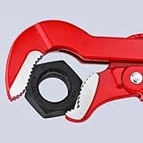 KNIPEX Rohrzange S-Maul rot pulverbeschichtet 420 mm 83 30 015 - 4