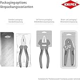 Knipex Abisolierzange mit Öffnungsfeder 160 mm - 5