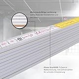 STABILA Zollstock 2 m weiß - 2