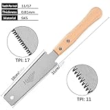 Japansäge Heatigo Zweischneidig 11/17 TPI - 2