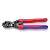 KNIPEX CoBolt Kompakt-Bolzenschneider schwarz atramentiert mit schlanken Mehrkomponenten-Hüllen 200 mm